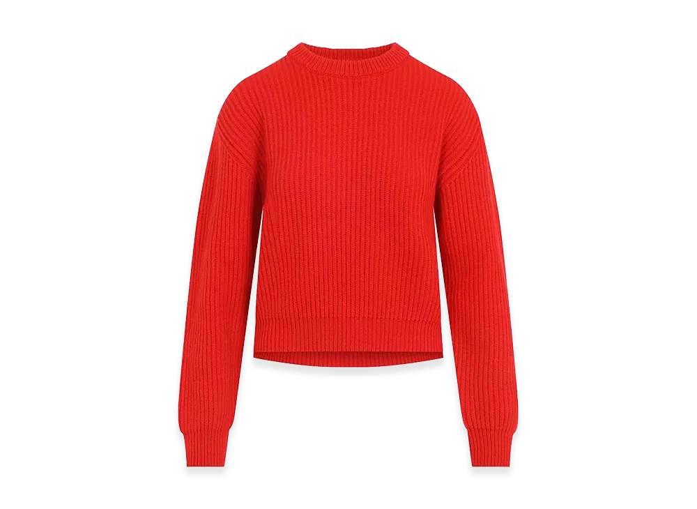 Jil Sander Women's Ribbed Knit Sweater "Poppy"