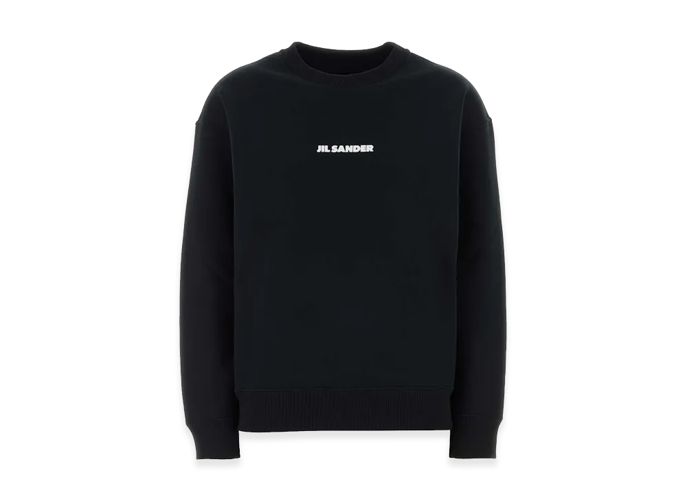 Jil Sander Women's Cotton Sweatshirt "Black"