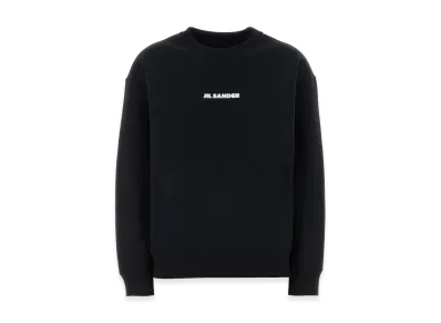 Jil Sander Women's Cotton Sweatshirt "Black"