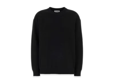 Jil Sander Women's Cotton Sweatshirt "Black"