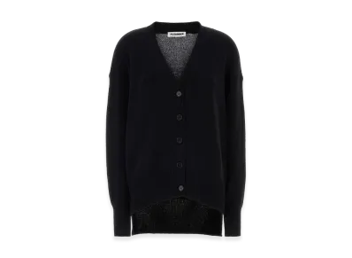 Jil Sander Women's Cashmere Oversize Cardigan "Black"