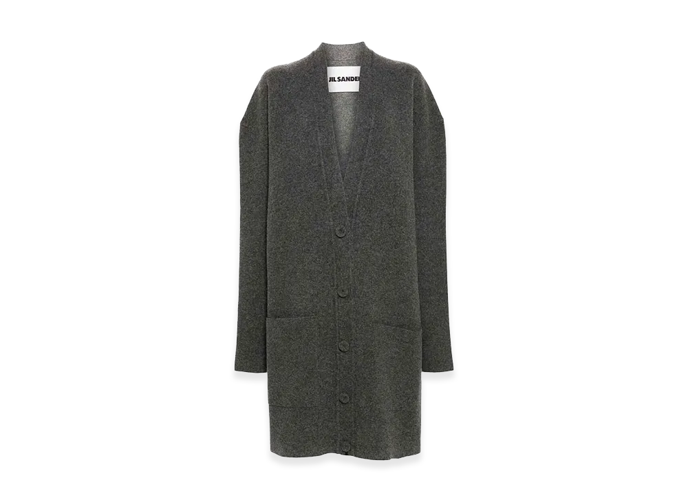 Jil Sander Women's Oversized Cardigan "Gray"