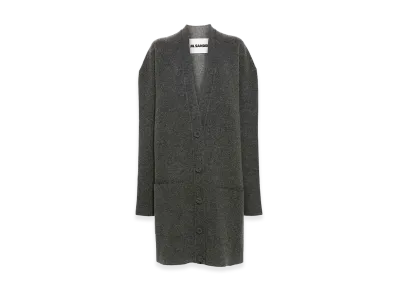 Jil Sander Women's Oversized Cardigan "Gray"