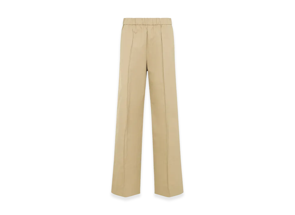 Jil Sander Women's Track Inspired Relaxed Pants "Beige"