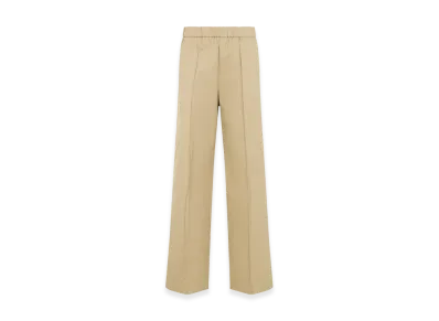 Jil Sander Women's Track Inspired Relaxed Pants "Beige"