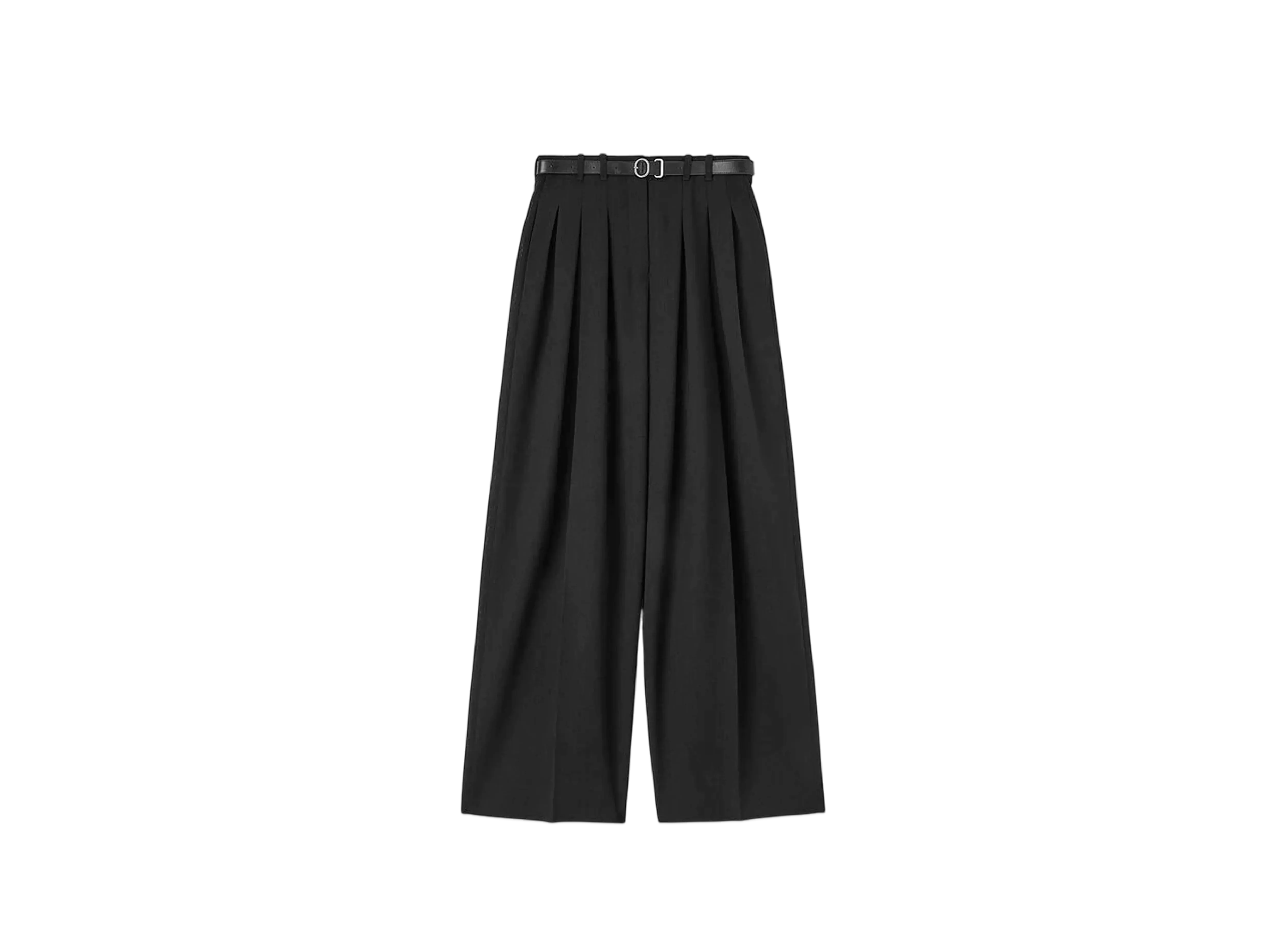 Jil Sander Women's Belted Trousers "Black"