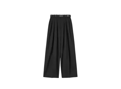 Jil Sander Women's Belted Trousers "Black"