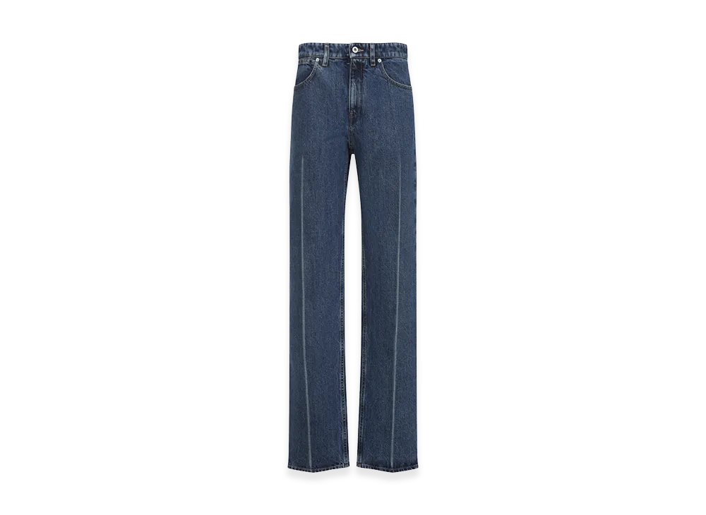 Jil Sander Women's 114 Treated Trousers "Blue"