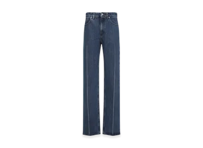 Jil Sander Women's 114 Treated Trousers "Blue"
