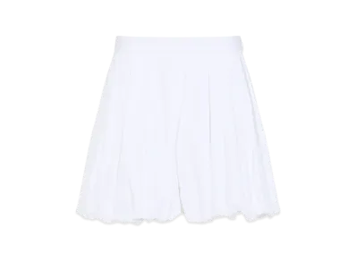 Jil Sander Women's Voluminous Bermuda "White"