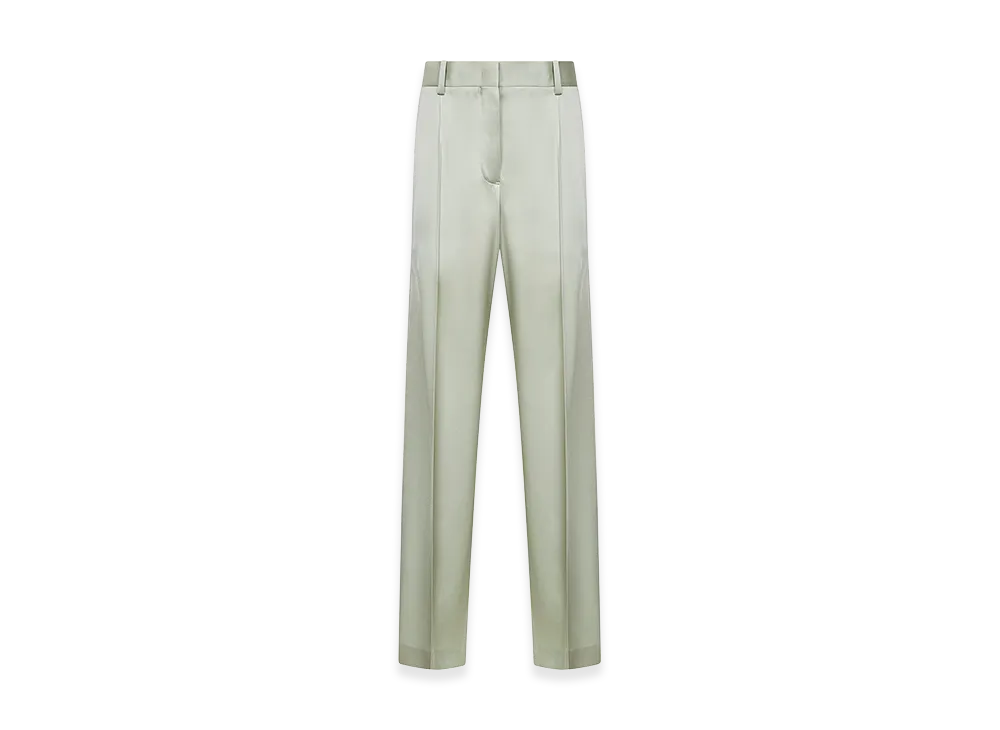 Jil Sander Women's Trousers "Pastel Green"