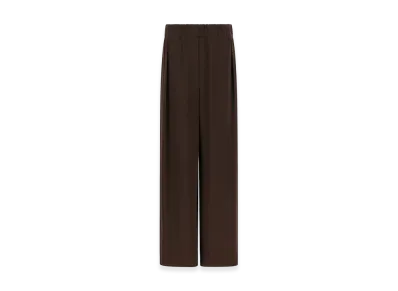 Jil Sander Women's Fluid Viscose Pants "Brown"
