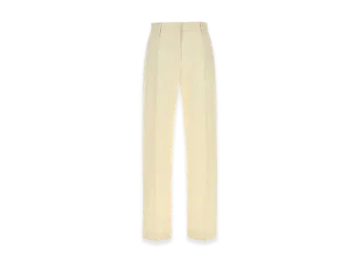 Jil Sander Women's Cotton Pant "Ivory"
