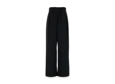 Jil Sander Women's Crepe Wide-Leg Pant "Black"