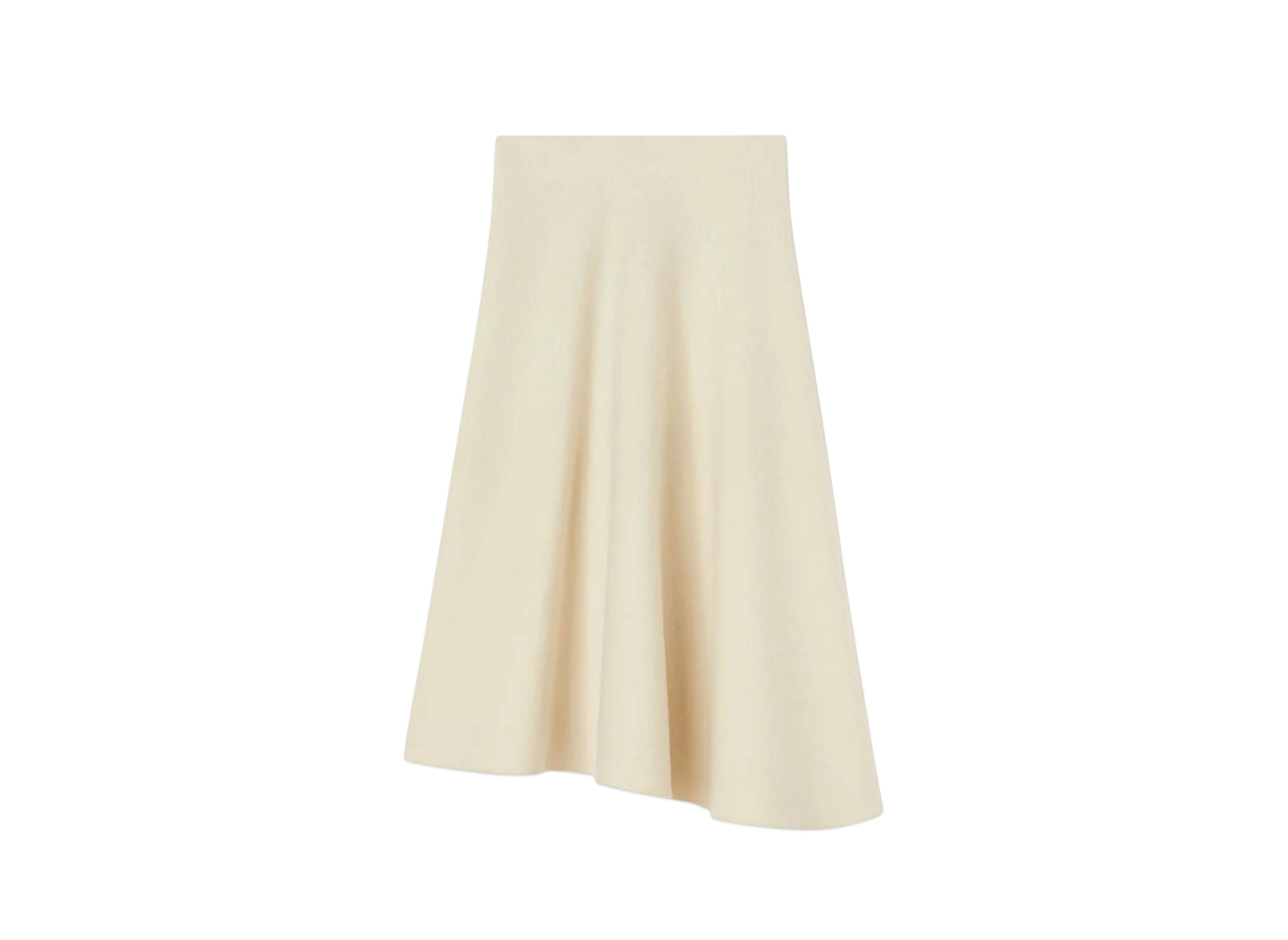 Jil Sander Women's Asymmetrical Skirt "Cornsilk"