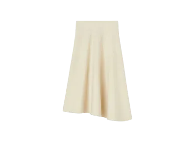 Jil Sander Women's Asymmetrical Skirt "Corn Silk"