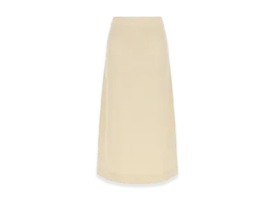 Jil Sander Women's Midi Skirt "White"