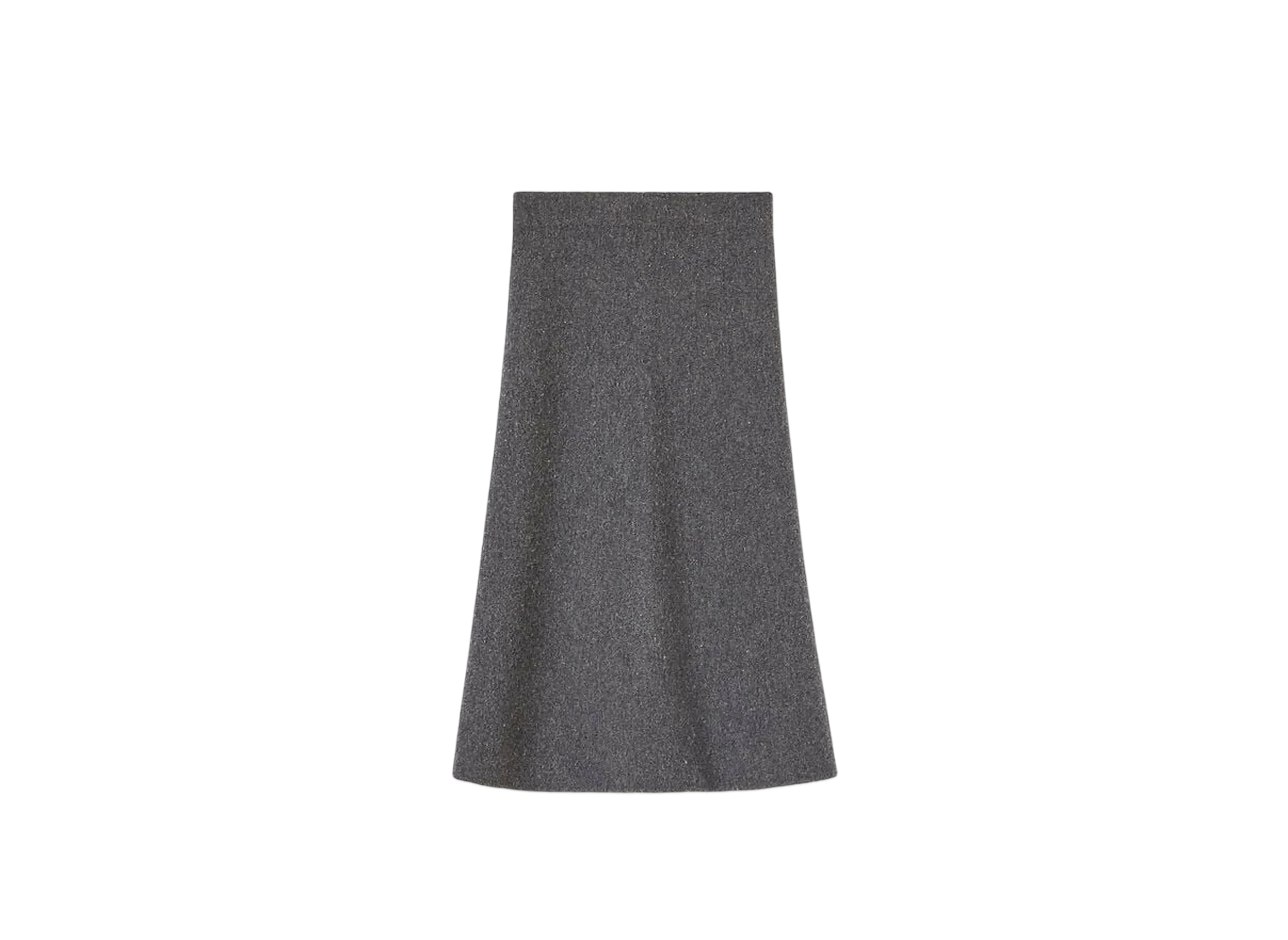 Jil Sander Women's A-Line Skirt "Ash Gray"