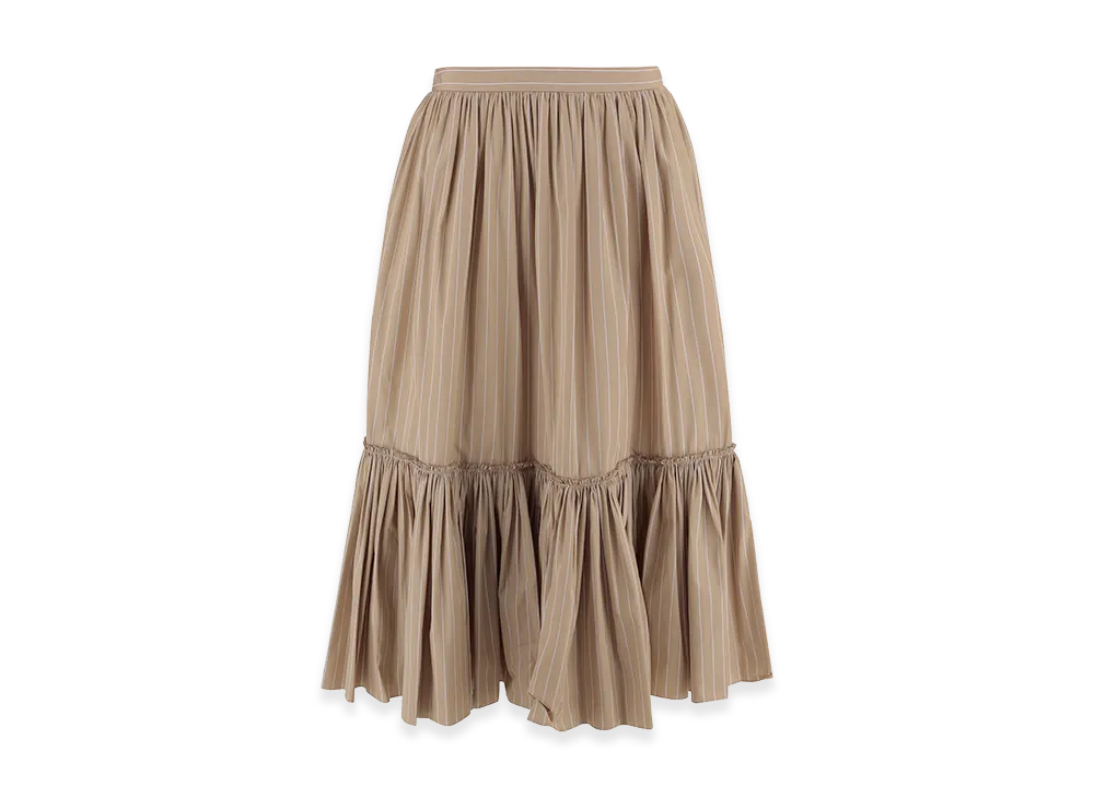 Jil Sander Women's Skirts "Beige"