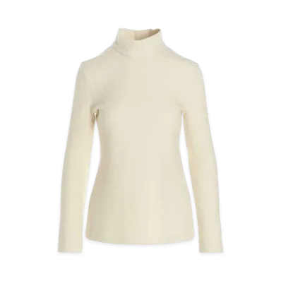 Jil Sander Turtle Neck Sweater "White"