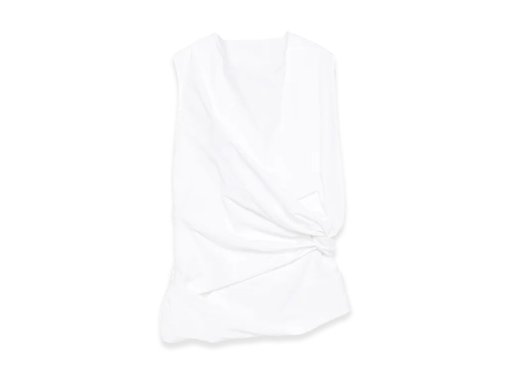 Jil Sander Women's Draped Top "White"