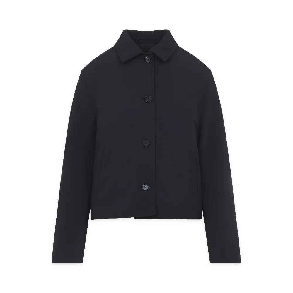 Jil Sander Midnight Cropped Sport Jacket "Navy"