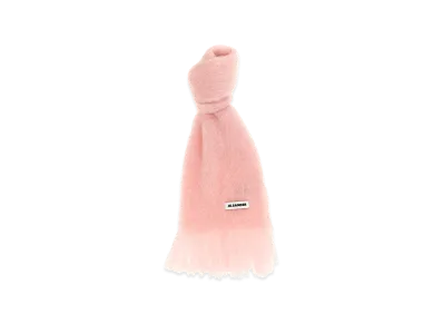 Jil Sander Women's Mohair Scarf "Pink"