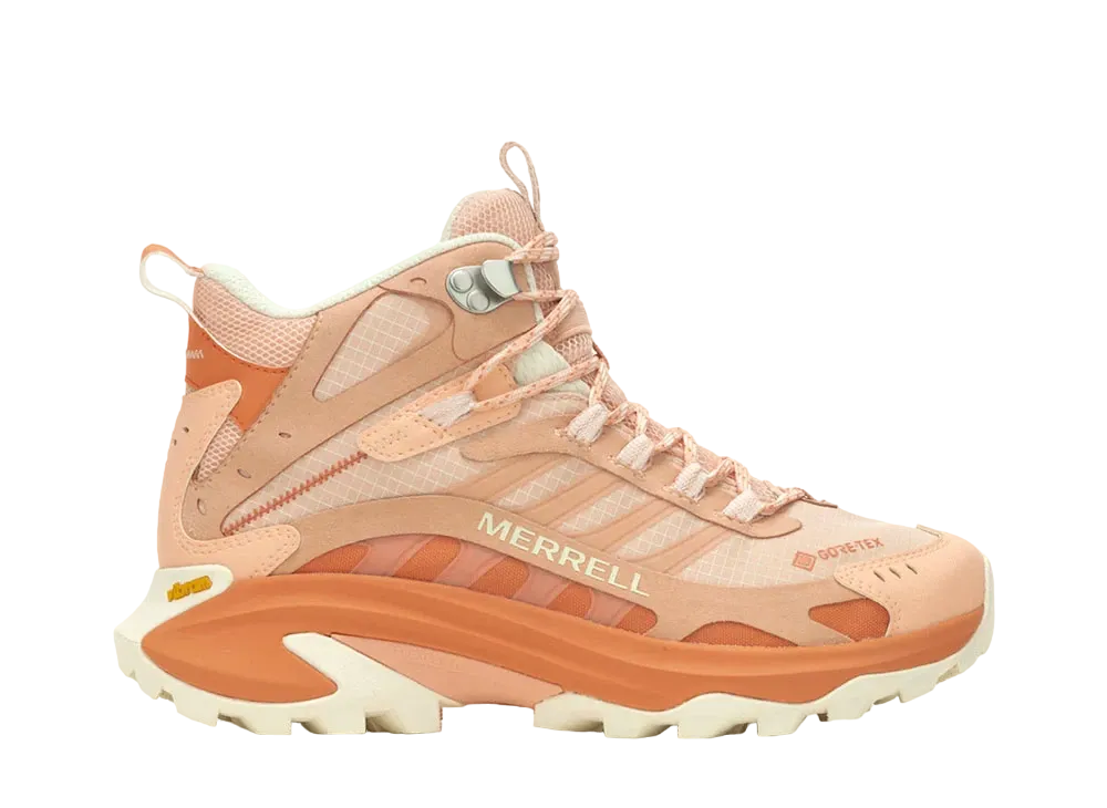 MERRELL Women's Moab Speed 2 Mid GORE-TEX "Peach" J037832