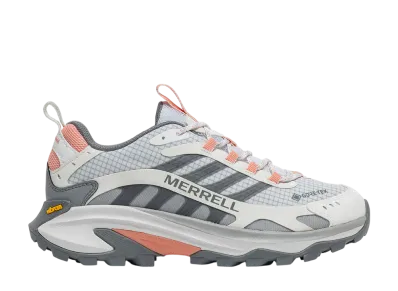MERRELL Women's Moab Speed 2 GORE-TEX "White/Soft Coral"