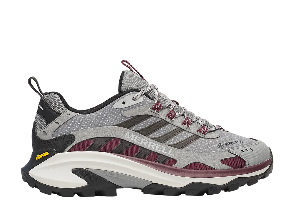 MERRELL Women's Moab Speed 2 GORE-TEX "Cement/Cherry"