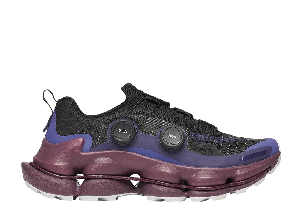 MERRELL Women's Speed Arc Surge Boa "Black/Oxblood"