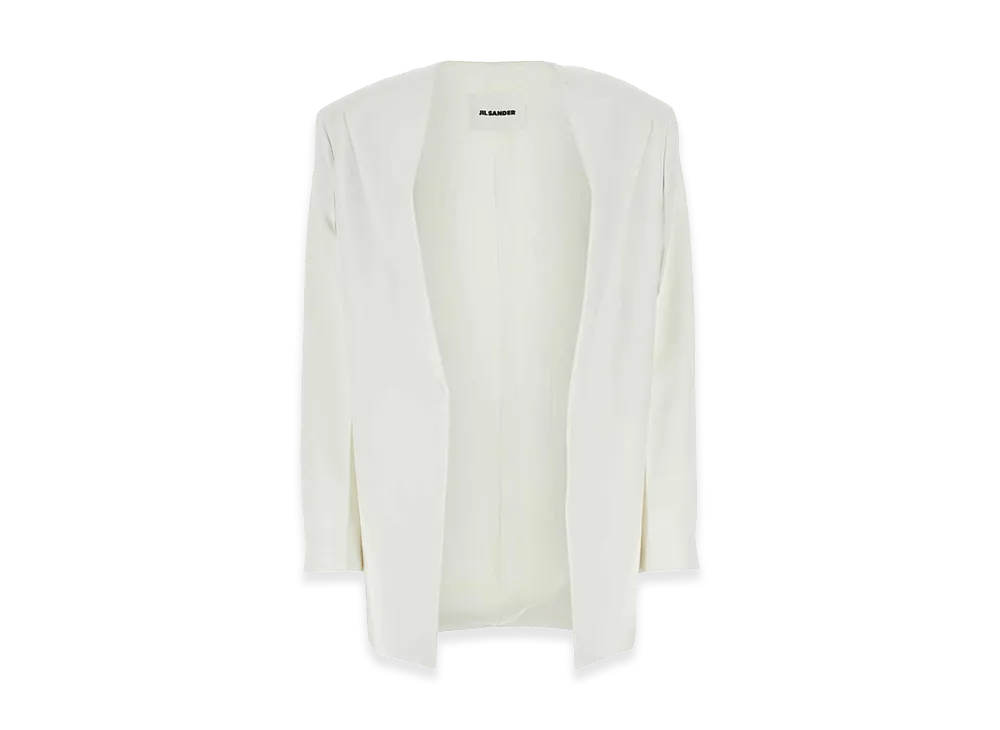 Jil Sander Women's Viscose Blazer "White"
