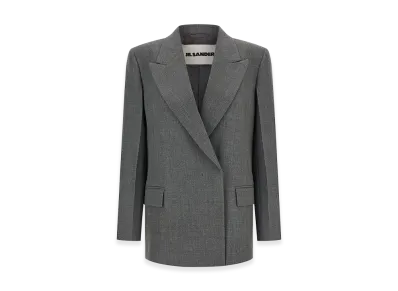 Jil Sander Women's Wool Blazer "Gray"