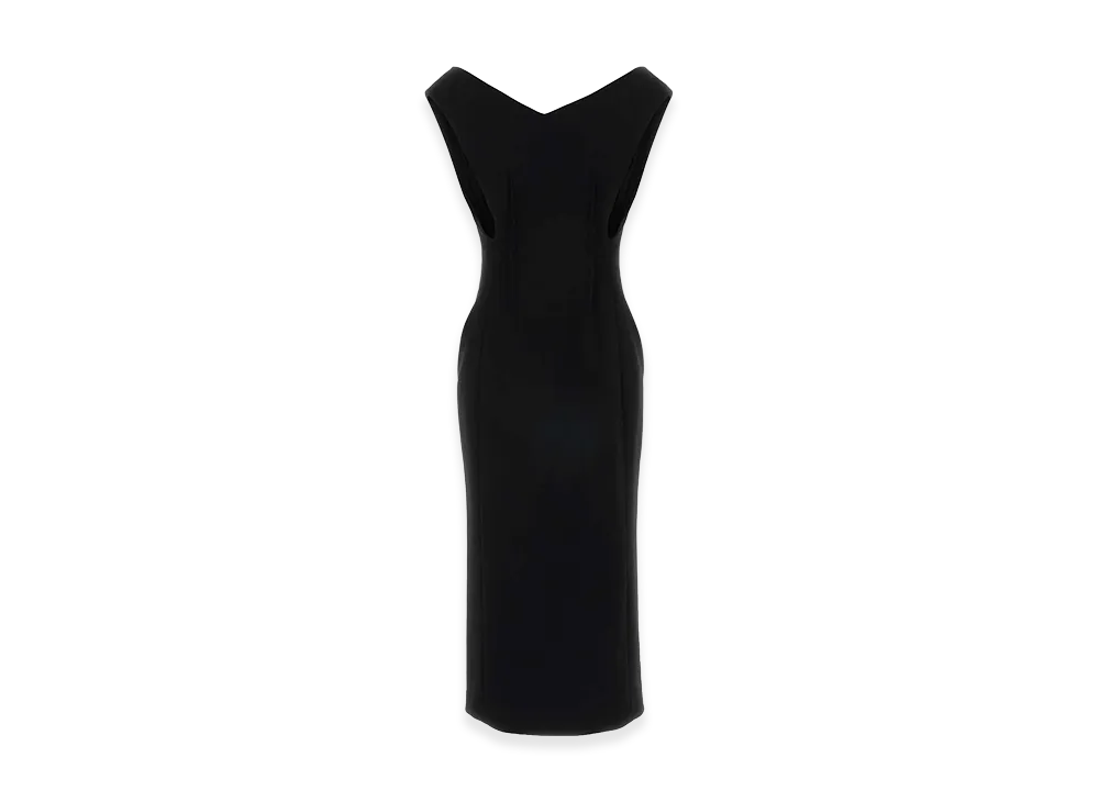 Jil Sander Women's Crepe Dress "Black"
