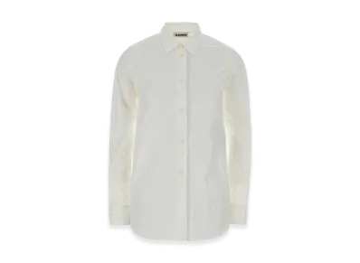 Jil Sander Women's Poplin Shirt "White"