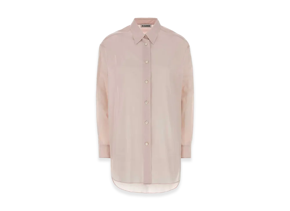 Jil Sander Women's Muslin Shirt "Light Pink"