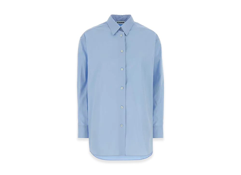 Jil Sander Women's Light- Poplin Oversize Shirt "Light Blue"