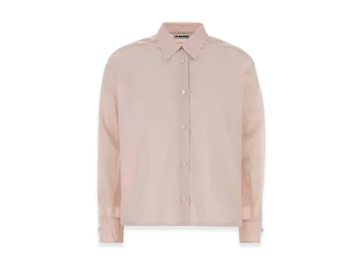 Jil Sander Women's Cotton Shirt "Pastel Pink"