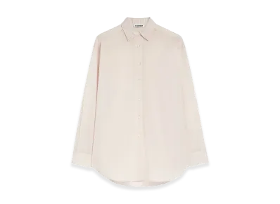 Jil Sander Women's Muslin Oversize Shirt "Pastel Pink"