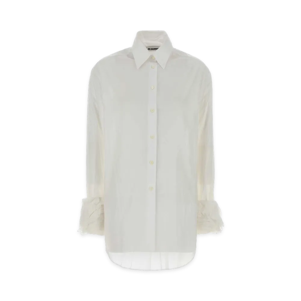 Jil Sander Muslin Shirt "White"