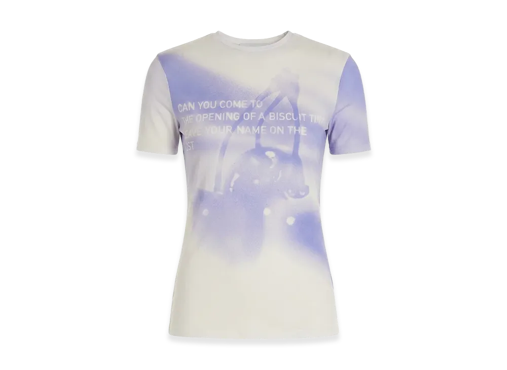 Jil Sander Women's T-Shirt With Logo "Azure"