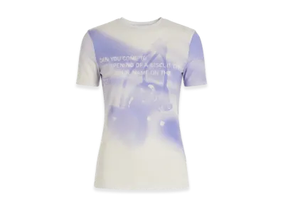 Jil Sander Women's T-Shirt With Logo "Azure"