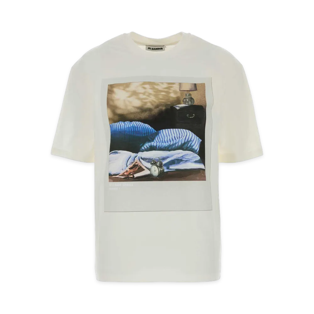 Jil Sander Cotton T-Shirt "White"