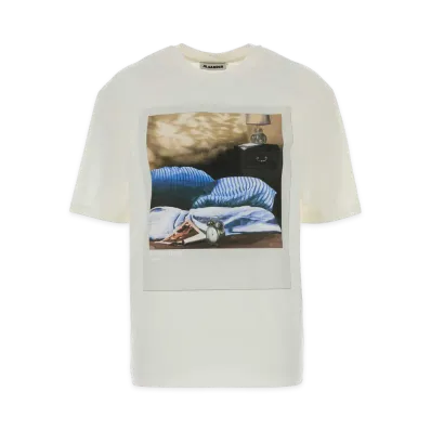 Jil Sander Cotton T-Shirt "White"