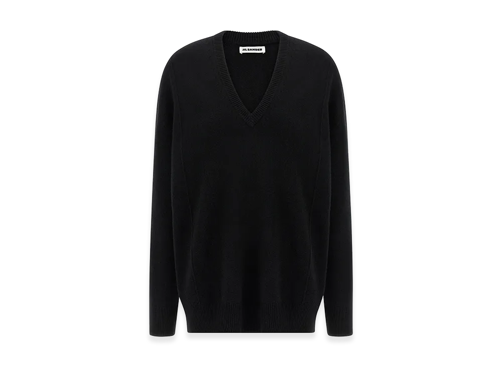 Jil Sander Women's Cashmere Sweater "Black"