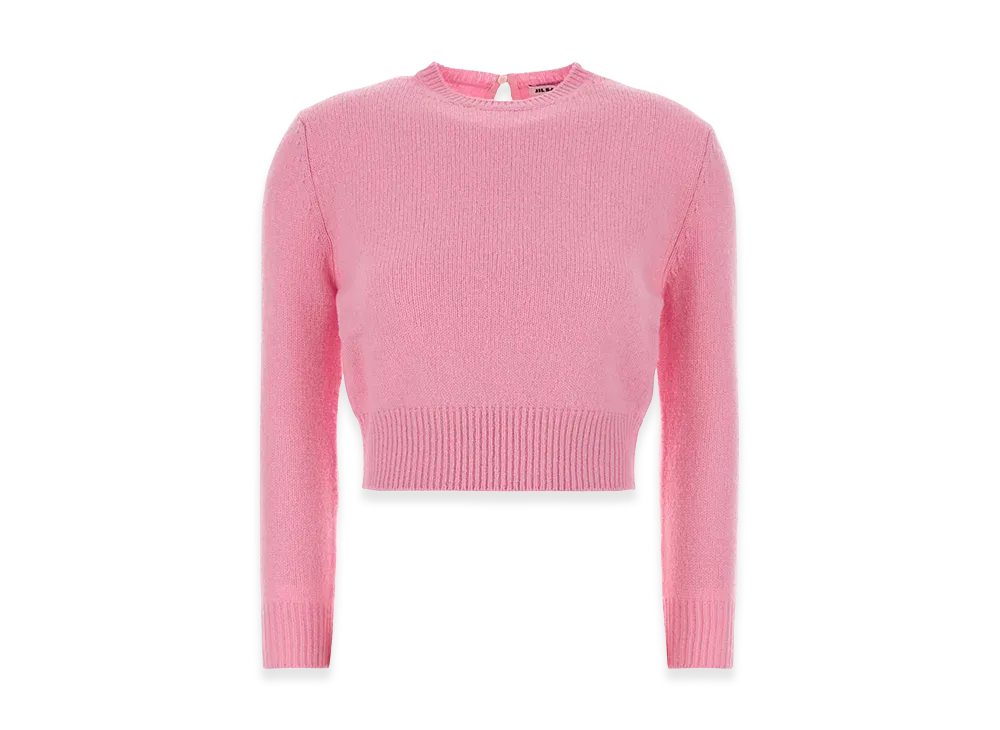 Jil Sander Women's Wool Blend Sweater "Pink"