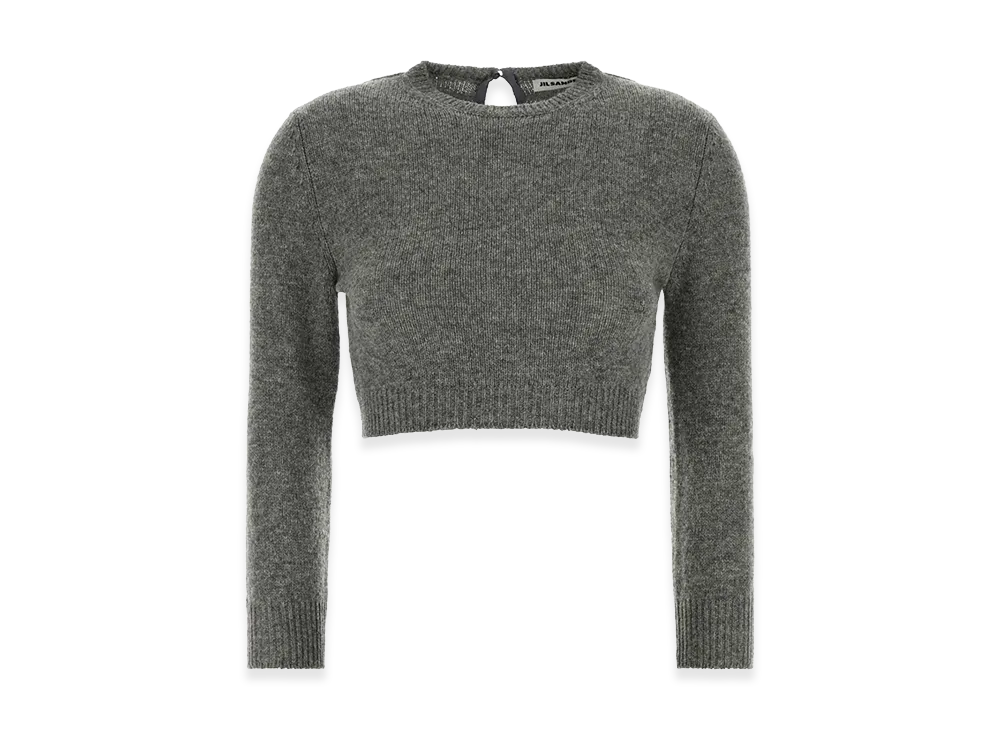 Jil Sander Women's Wool Blend Sweater "Grey"
