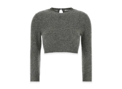 Jil Sander Women's Wool Blend Sweater "Grey"