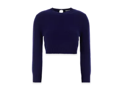 Jil Sander Women's Wool Blend Sweater "Blue"