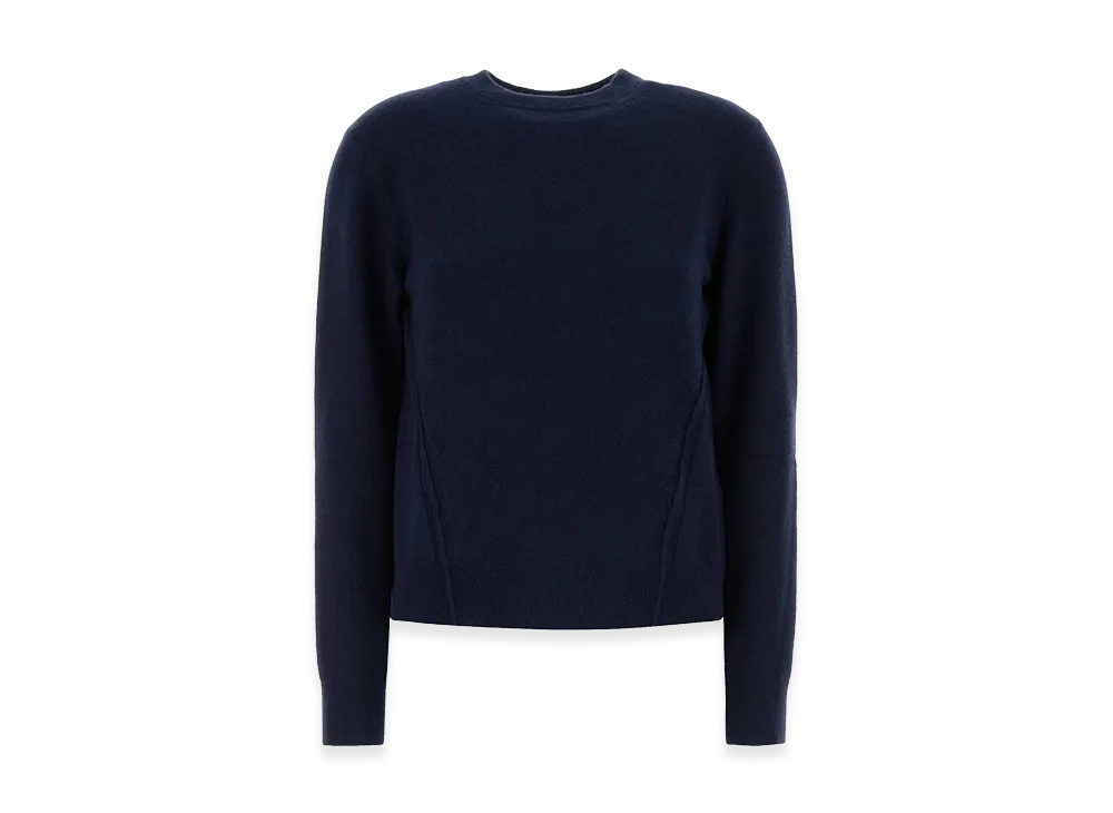 Jil Sander Women's Cashmere Swearer "Navy Blue"
